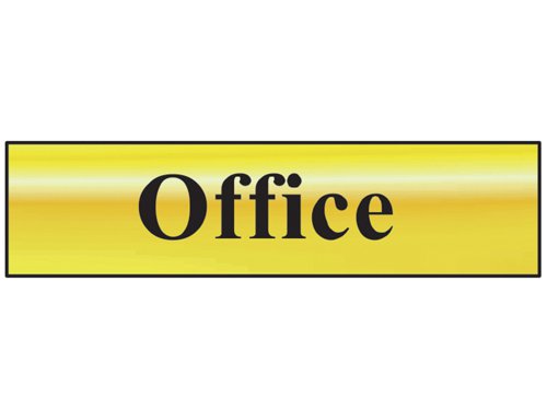 SCA Office - Polished Brass Effect 200 x 50mm