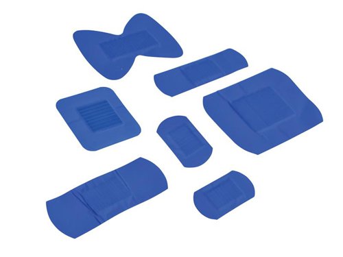 SCAFAPLACAT Scan Assorted Hypoallergenic Blue Plasters 120