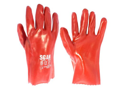 SCA PVC Gauntlets 27cm (11in) - L (Size 9)