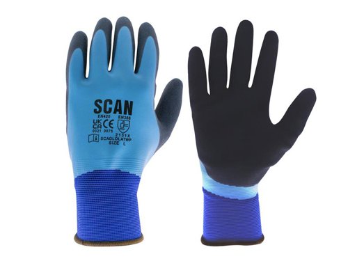 Scan Waterproof Latex Gloves