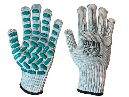 Scan Vibration Resistant Latex Foam Gloves - XXL (Size 11)