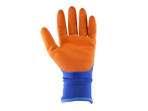 SCA Thermal Waterproof Latex Coated Gloves - M (Size 8)