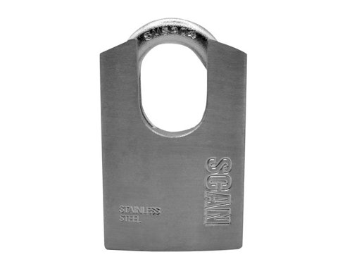 Scan Stainless Steel Shrouded Padlock 50mm