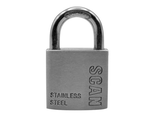 Scan Stainless Steel Padlock 32mm