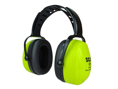 Scan Hi-Vis Ear Defenders SNR 32 dB