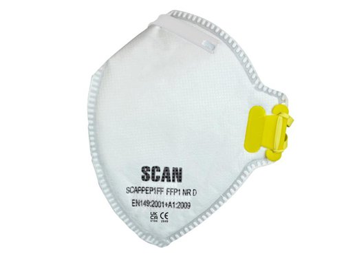 Scan Fold Flat Disposable Mask FFP1 (Pack of 3)
