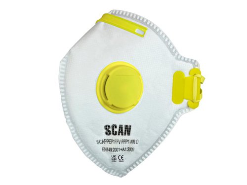 SCA Fold Flat Valved Disposable Mask FFP1 (Pack of 10)