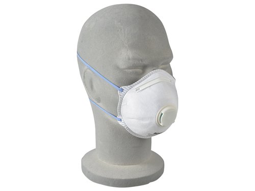 SCA Moulded Disposable Mask Valved FFP2 Protection (Pack 3)