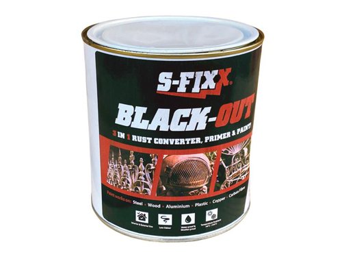 SFIXX® BLACK-OUT Paint 1 litre