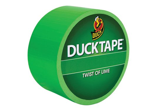 Duck Tape® Colours is a range of brightly coloured and patterned tapes, which are excellent for crafting and imaginative projects. The tapes have the same quality as Original Duck Tape®, providing high-performance strength and adhesion. The tapes are waterproof too, although not suitable for total immersion in water.The tapes can be cut with scissors or torn by hand.Available in many colours and designs.This Duck Tape® Colours & Patterns comes in the following:Colour/Pattern: Neon GreenWidth: 48mmLength: 13.7m