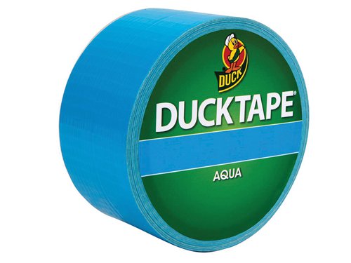 Duck Tape® Colours is a range of brightly coloured and patterned tapes, which are excellent for crafting and imaginative projects. The tapes have the same quality as Original Duck Tape®, providing high-performance strength and adhesion. The tapes are waterproof too, although not suitable for total immersion in water.The tapes can be cut with scissors or torn by hand.Available in many colours and designs.This Duck Tape® Colours & Patterns comes in the following:Colour/Pattern: Electric BlueWidth: 48mmLength: 18.2m