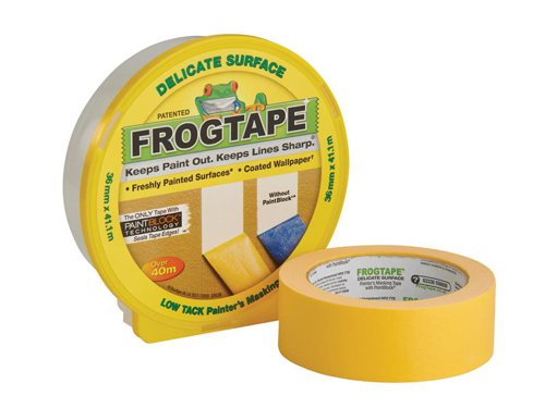SHU FrogTape® Delicate Surface Masking Tape 36mm x 41.1m