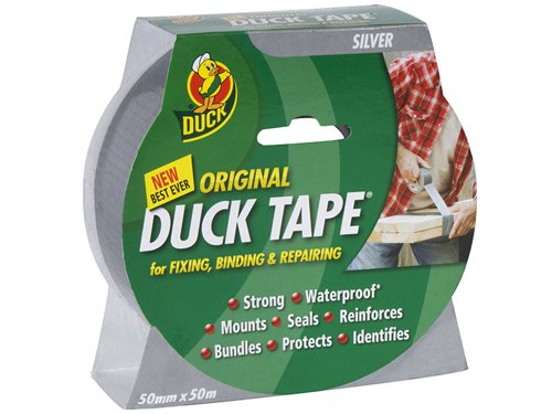 SHU Duck Tape® Original 50mm x 50m Silver