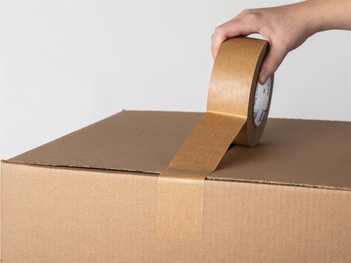 Shurtape Duck Tape® all-purpose Packaging Tape is ideal for sealing, wrapping and securing parcels and packages. Great for mailing and moving. Perfect for all those auction site parcels.This Shurtape Duck Tape® Packaging Tape has the following specification:Colour: BrownSize: 50mm x 25m