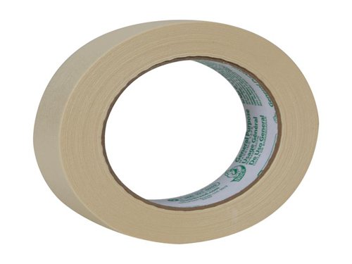 Duck Tape® Original Masking Tape is an all-purpose tape for general interior applications which helps to stop paint bleed.Product Benefits:- Clean removal for up to 30 hours.- Suitable for use with most paints including emulsion, gloss and spray paint, as well as most varnishes.1 x Shurtape Duck Tape® All-Purpose Masking Tape 25mm x 25m