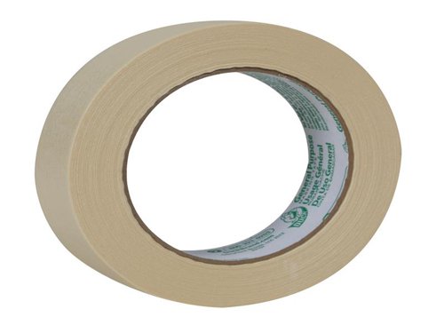 Duck Tape® Original Masking Tape is an all-purpose tape for general interior applications which helps to stop paint bleed.Product Benefits:- Clean removal for up to 30 hours.- Suitable for use with most paints including emulsion, gloss and spray paint, as well as most varnishes.1 x Shurtape Duck Tape® All-Purpose Masking Tape 25mm x 50m