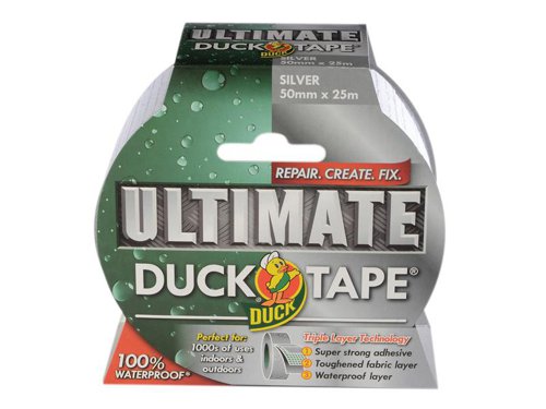 SHU Duck Tape® Ultimate 50mm x 25m Silver