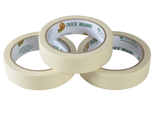 Shurtape Duck Tape® All-Purpose Masking Tape 25mm x 25m (Pack 3)