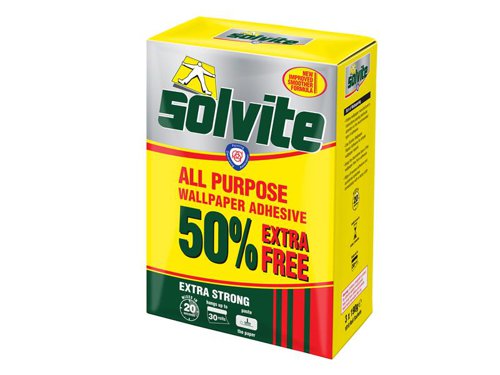 SLV All Purpose Extra Strong Wallpaper Paste - 20 Roll Box with 50% Free