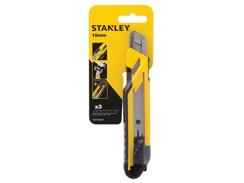 STANLEY® Self-Locking Snap-Off Knife 18mm