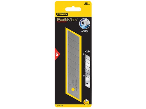 STA011725 STANLEY® FatMax® Snap-Off Blades 25mm (Pack 5)
