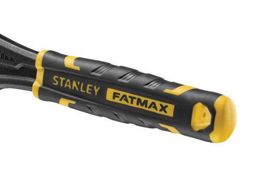 The Stanley FatMax® Quick Adjustable Wrench has a black phosphate finish for maximum strength and durability. Its thin/wide jaws offer greater accessibility when working in tight spaces. They also have a 15° offset angle to provide a firm grip and the best reach. Metric and imperial scales for fast and accurate settings.Fitted with bi-material grips for increased comfort and control. The handles also feature a hanging hole for securing the tool to a lanyard.1 x Stanley FatMax® Quick Adjustable Wrench 150mm (6in)