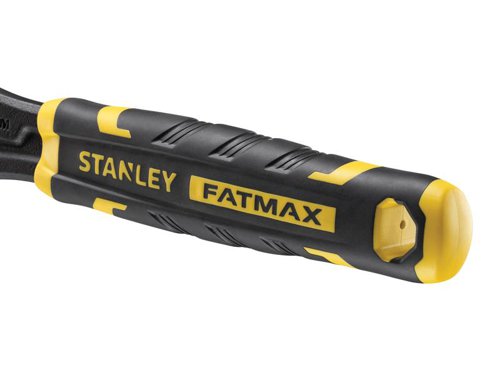 The Stanley FatMax® Quick Adjustable Wrench has a black phosphate finish for maximum strength and durability. Its thin/wide jaws offer greater accessibility when working in tight spaces. They also have a 15° offset angle to provide a firm grip and the best reach. Metric and imperial scales for fast and accurate settings.Fitted with bi-material grips for increased comfort and control. The handles also feature a hanging hole for securing the tool to a lanyard.1 x Stanley FatMax® Quick Adjustable Wrench 200mm (8in)