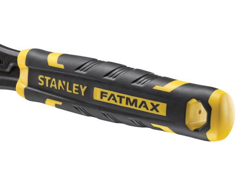 The Stanley FatMax® Quick Adjustable Wrench has a black phosphate finish for maximum strength and durability. Its thin/wide jaws offer greater accessibility when working in tight spaces. They also have a 15° offset angle to provide a firm grip and the best reach. Metric and imperial scales for fast and accurate settings.Fitted with bi-material grips for increased comfort and control. The handles also feature a hanging hole for securing the tool to a lanyard.1 x Stanley FatMax® Quick Adjustable Wrench 250mm (10in)