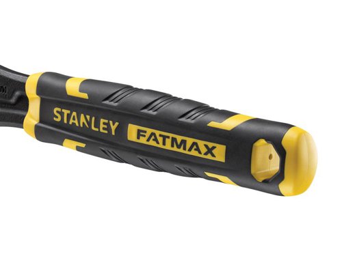 The Stanley FatMax® Quick Adjustable Wrench has a black phosphate finish for maximum strength and durability. Its thin/wide jaws offer greater accessibility when working in tight spaces. They also have a 15° offset angle to provide a firm grip and the best reach. Metric and imperial scales for fast and accurate settings.Fitted with bi-material grips for increased comfort and control. The handles also feature a hanging hole for securing the tool to a lanyard.1 x Stanley FatMax® Quick Adjustable Wrench 300mm (12in)