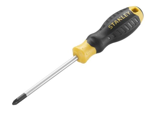 STANLEY® Hand Tools CUSHION GRIP™ Screwdriver Pozidriv Tip PZ2 x 100mm