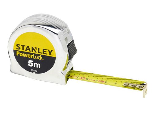 STANLEY® PowerLock® Classic Pocket Tape 5m (Width 19mm) (Metric only)