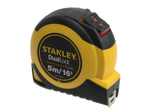 STA036806 STANLEY® DualLock™ Tylon™ Pocket Tape 5m/16ft (Width 19mm)