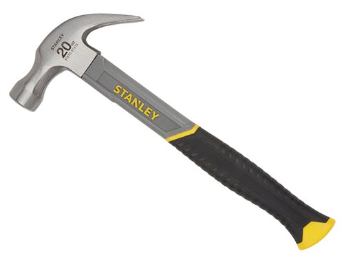STA051310 STANLEY® Curved Claw Hammer Fibreglass Shaft 570g (20oz)