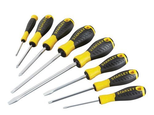 STANLEY® 0-60-210 Essential Screwdriver Set, 8 Piece