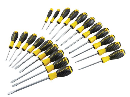 STANLEY® 0-60-213 Essential Screwdriver Set, 20 Piece