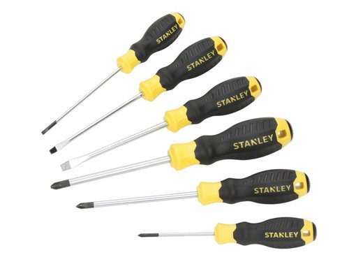 STANLEY® CUSHION GRIP™ Screwdriver Set, 6 Piece