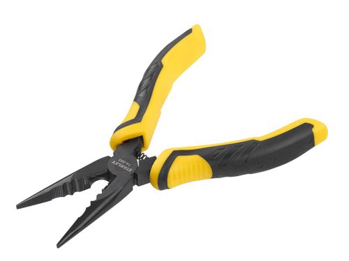 STANLEY® ControlGrip™ Long Nose Cutting Pliers 150mm (6in)