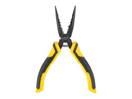 STA074363 STANLEY® ControlGrip™ Long Nose Cutting Pliers 150mm (6in)