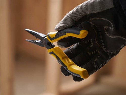 STA074363 STANLEY® ControlGrip™ Long Nose Cutting Pliers 150mm (6in)
