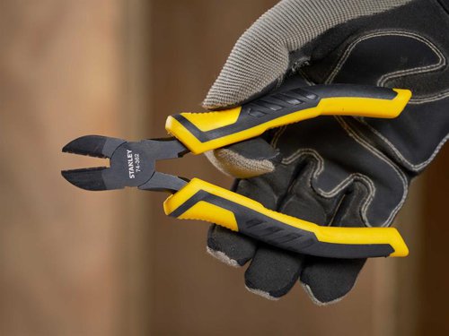 STA074455 STANLEY® ControlGrip™ Diagonal Cutting Pliers 180mm (8in)