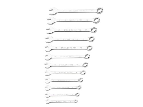 STANLEY® Hand Tools Combination Wrench Set, 12 Piece