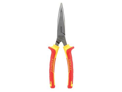 STA084008 STANLEY® FatMax® Bent Long Nose Pliers VDE 200mm