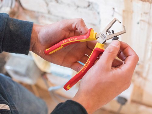 STA084010 STANLEY® FatMax® Wire Stripping Pliers VDE 170mm
