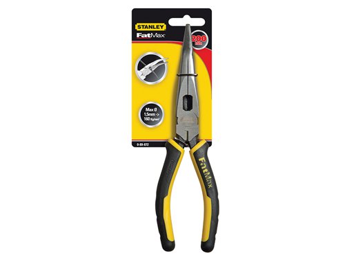 STA089872 STANLEY® FatMax® Bent Snipe Nose Pliers 200mm (8in)