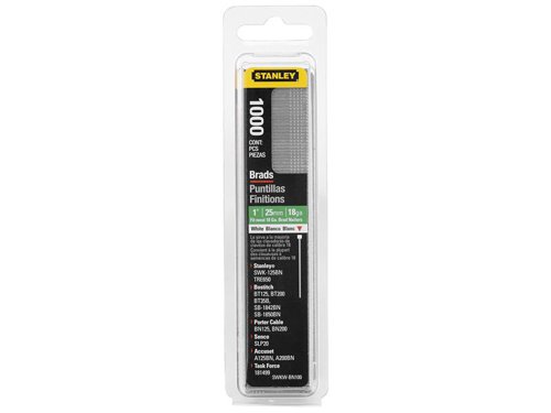 STA SWKBN100 Brad Nail 25mm (Pack 1000)