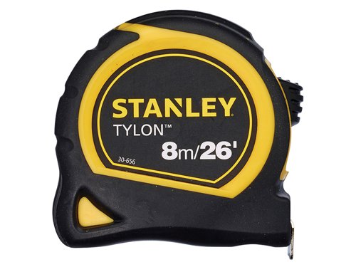 STANLEY® Tylon™ Pocket Tape 8m/26ft (Width 25mm) Loose
