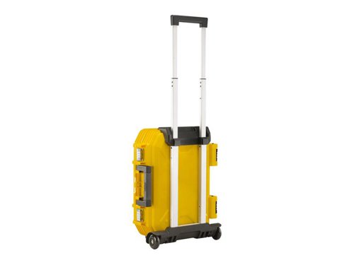 The Stanley FatMax?½ Technician's Suitcase has a glass fibre reinforced PP body and lid for durability. The accordion structure provides full visibility and accessibility. Removable dividers allow for flexible customization and organization; 1 long divider, 4 short dividers, 3 cups and covers. Its thick rubber coated handle provides superior grip and comfort. Fitted with supporting legs for added stability (no tipping over) and tough metal latches.Supplied WITHOUT tools.Specification:Dimensions: 500 x 400 x 200mm