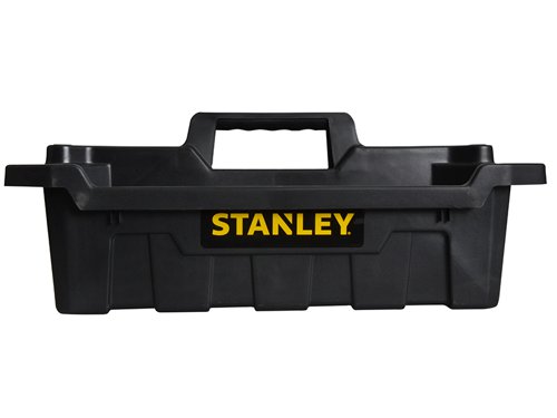 This Stanley Tote Tray provides easy, portable storage. It features 2 deep compartments and is complete with screwdriver and chisel slots to keep tools well organised.Made from plastic.Dimensions: 49.6 x 33.5 x 19.5cm.