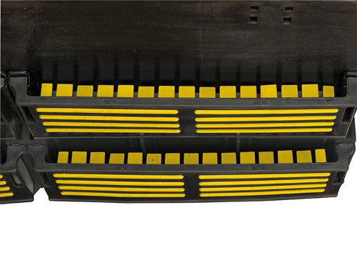 The Stanley FatMax?½ Wheeled Technician's Suitcase has an ergonomic, aluminum telescopic handle and bearing skating wheels for smooth and easy mobility. Its thick rubber coated handle provides superior grip and comfort. It also features supporting legs for stability (no tipping over) and tough metal latches.The accordion structure provides full visibility and accessibility. Removable dividers allow for flexible customization and organization; 1 long divider, 4 short dividers, 3 cups and covers. It has a glass fiber reinforced PP body and lid for durability.Specification:Dimensions: 540 x 400 x 435mm