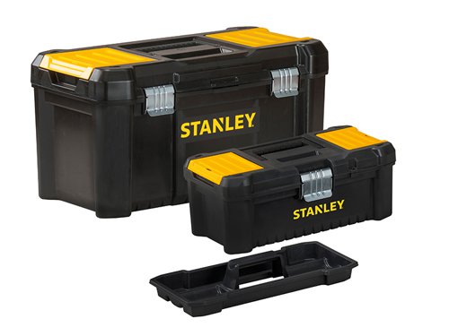 STANLEY® Essential Toolbox Bonus Pack 32cm (12.1/2in) & 48cm (19in)
